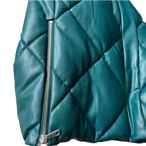 REBECCA MINKOFF Long Hooded Puffer Coat Size XS. - Picture 6 of 13